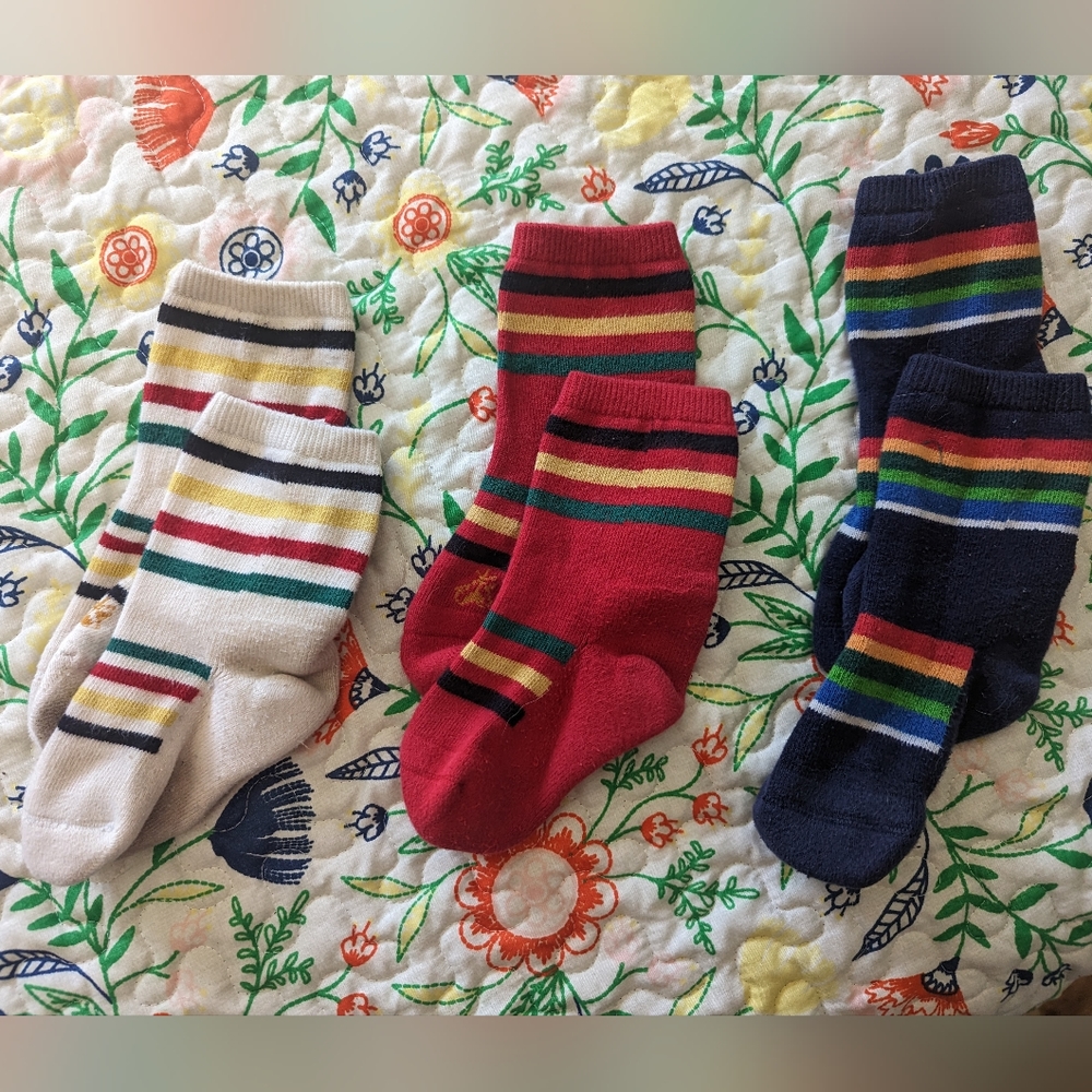 Toddler Pendleton Sock Lot